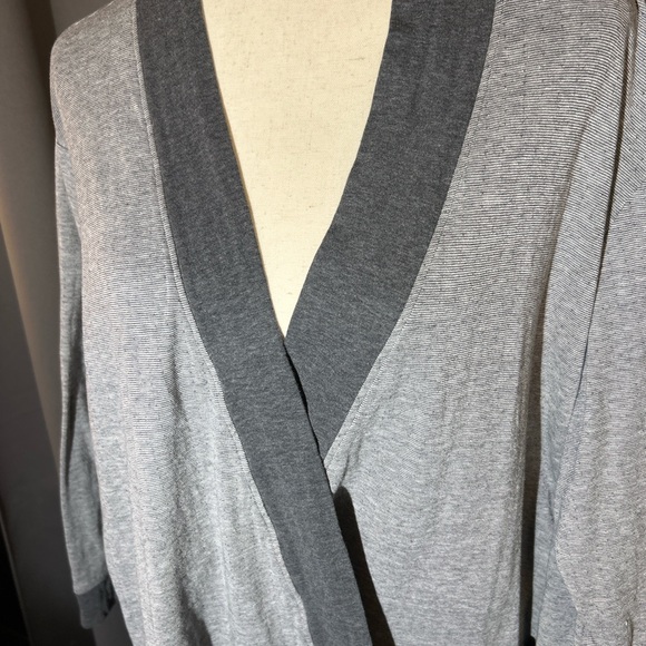 Charter Club Other - 🤍 Charter Club Intimates Gray Knit Robe / Lounge Cardigan – XL